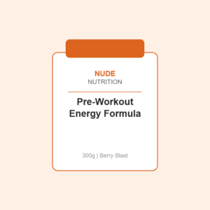 Pre-Workout Energy Formula